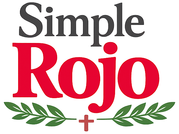 Food, Family & Faith | Simple Rojo Logo